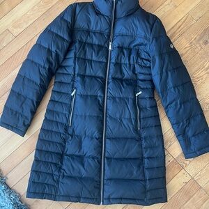 Michael Kors Black Puffer Coat